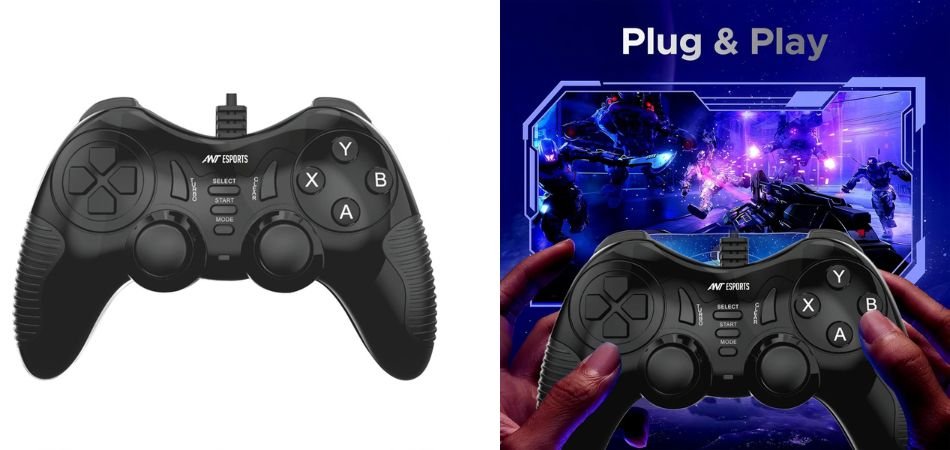 Ant Esports GP130 Wired Gamepad for PC & Laptop