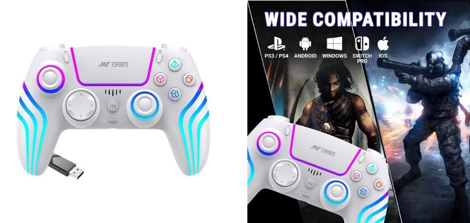 Ant Esports GP400 RGB 3-Mode Wireless Gaming Controller