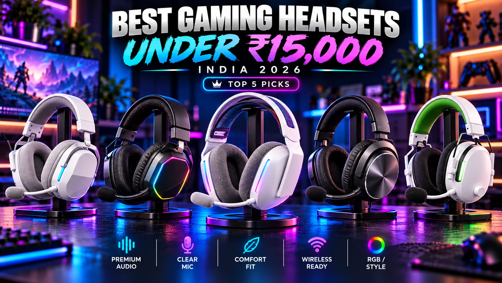 Best Gaming Headset Under 15000 in India