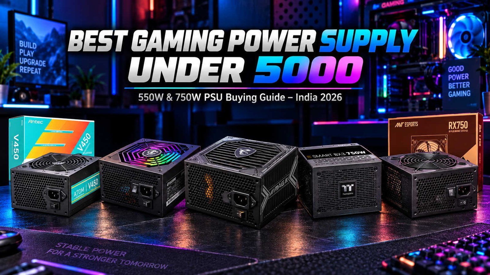 Best Gaming Power Supply Under 5000 in India