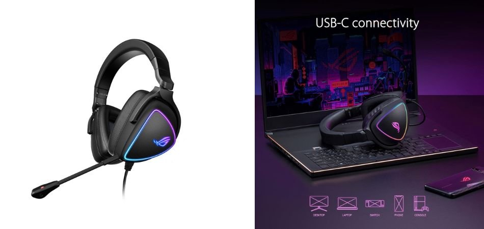ASUS ROG Delta S Lightweight Gaming Headset