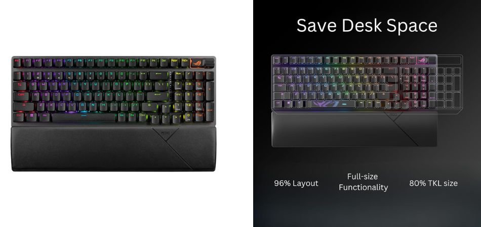 ASUS ROG Strix Scope II 96 Wireless Gaming Keyboard