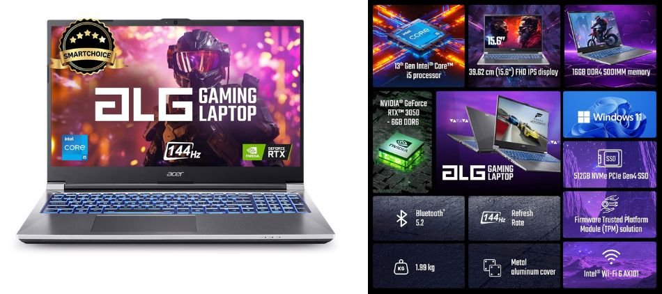 Acer ALG Intel Core i5-13420H Gaming Laptop