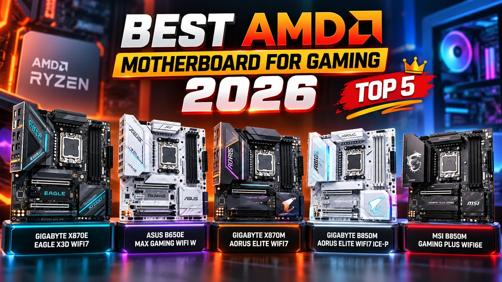Best AMD Motherboard for Gaming