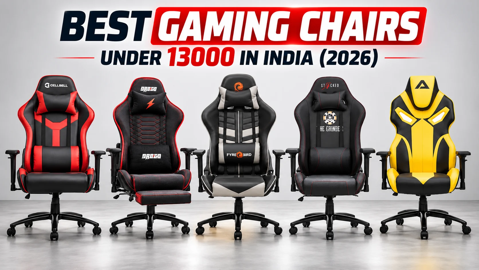 Best Gaming Chairs Under 13000