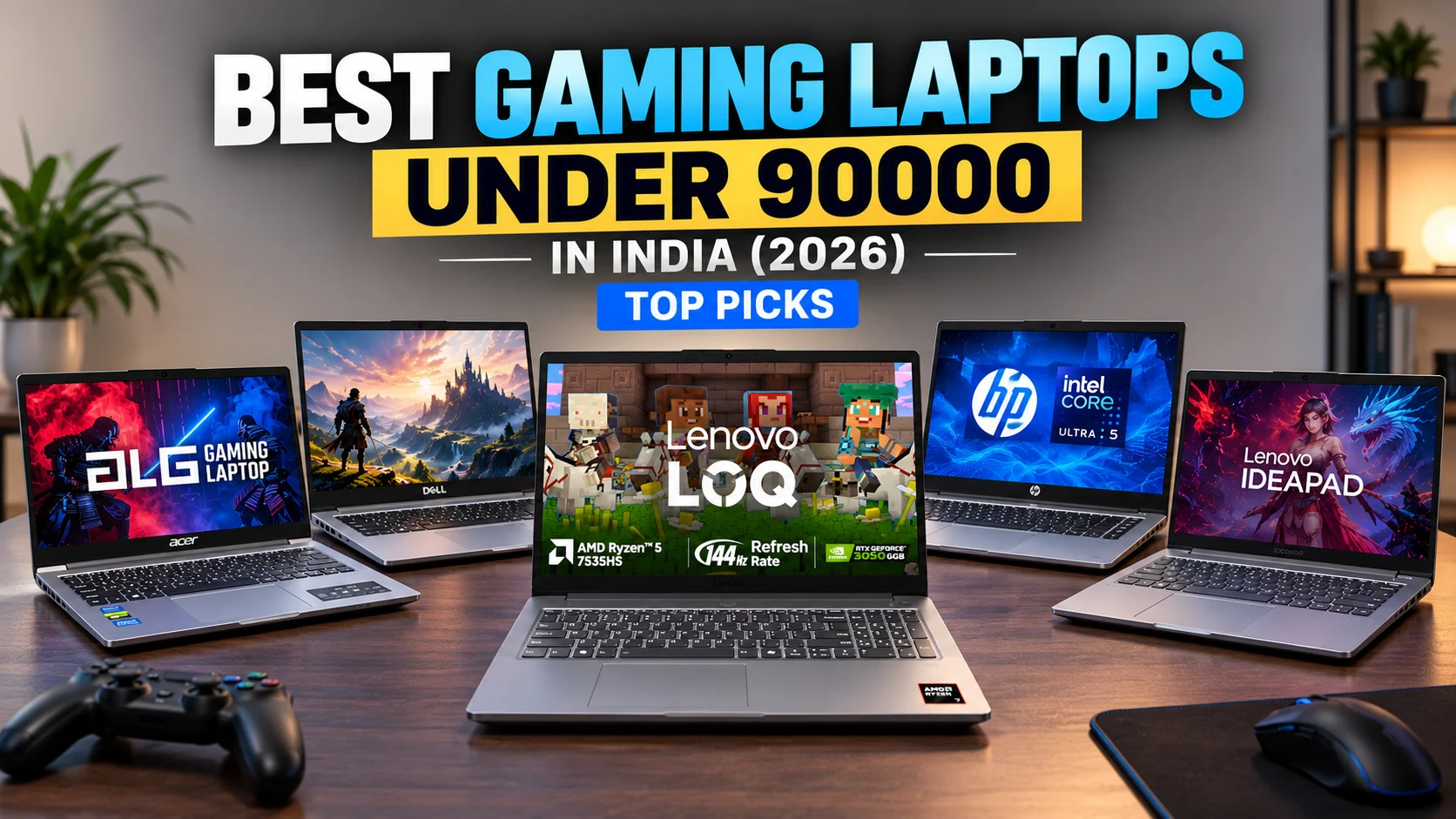 Best Gaming Laptop Under 90000 in India