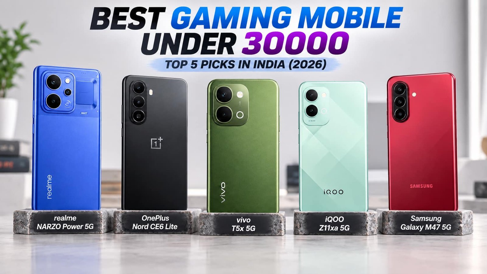 Best Gaming Mobile Under 30000