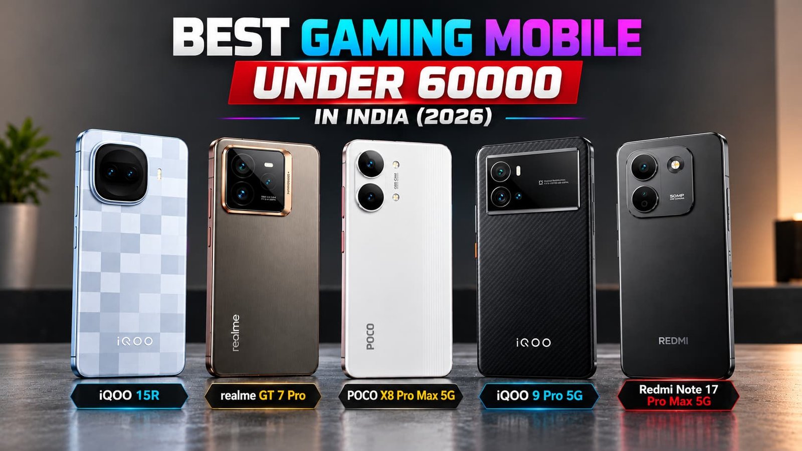 Best Gaming Mobile Under 60000