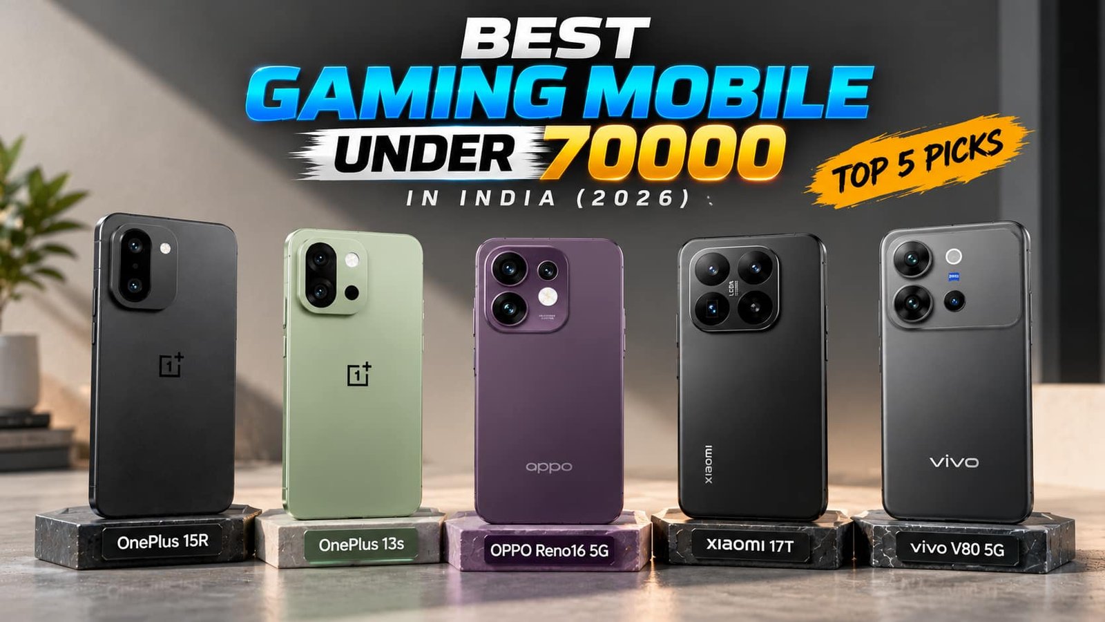 Best Gaming Mobile Under 70000