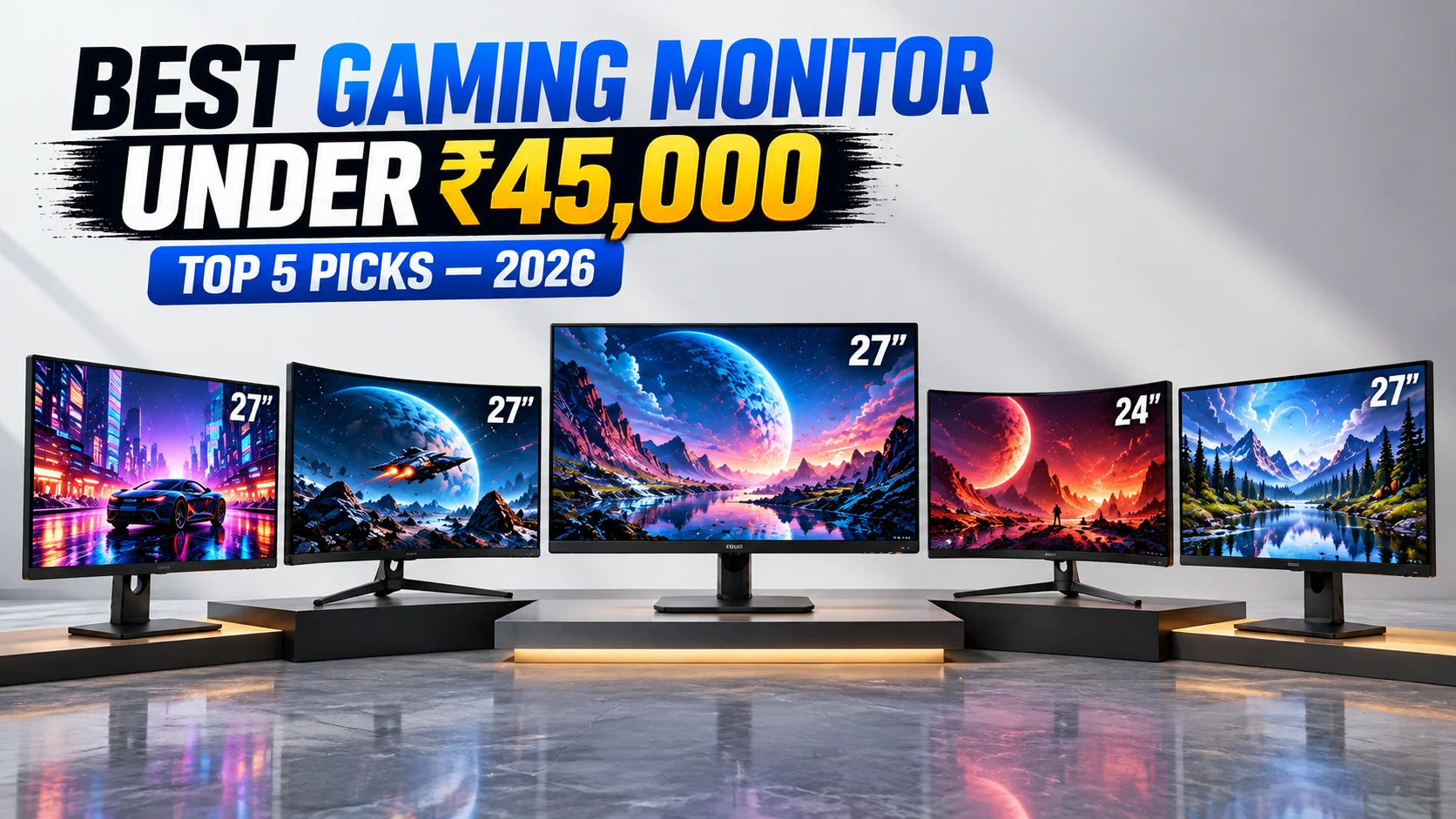 Best Gaming Monitor Under 45000
