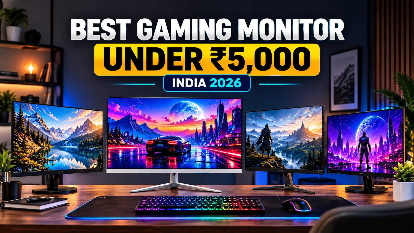 Best Gaming Monitor Under 5000