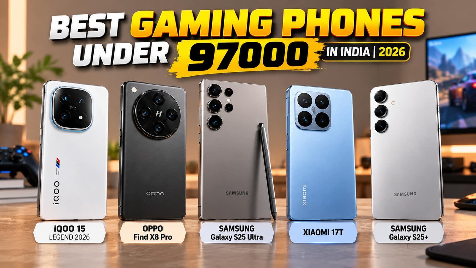 Best Gaming Phones Under 97000