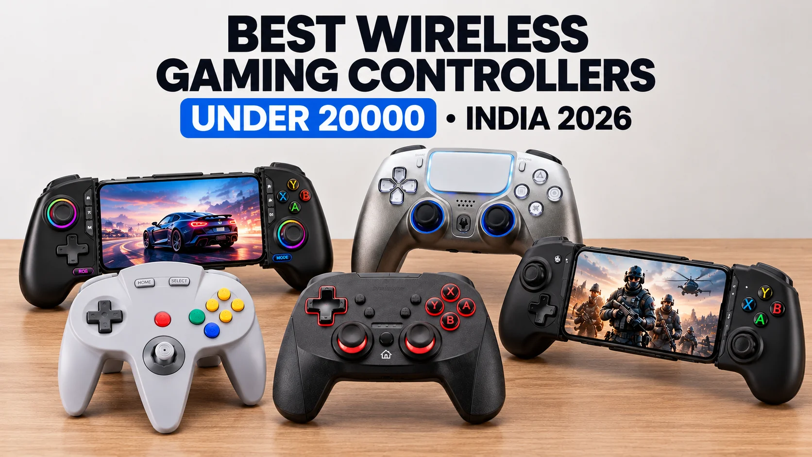 Best Wireless Gaming Controllers Under 20000