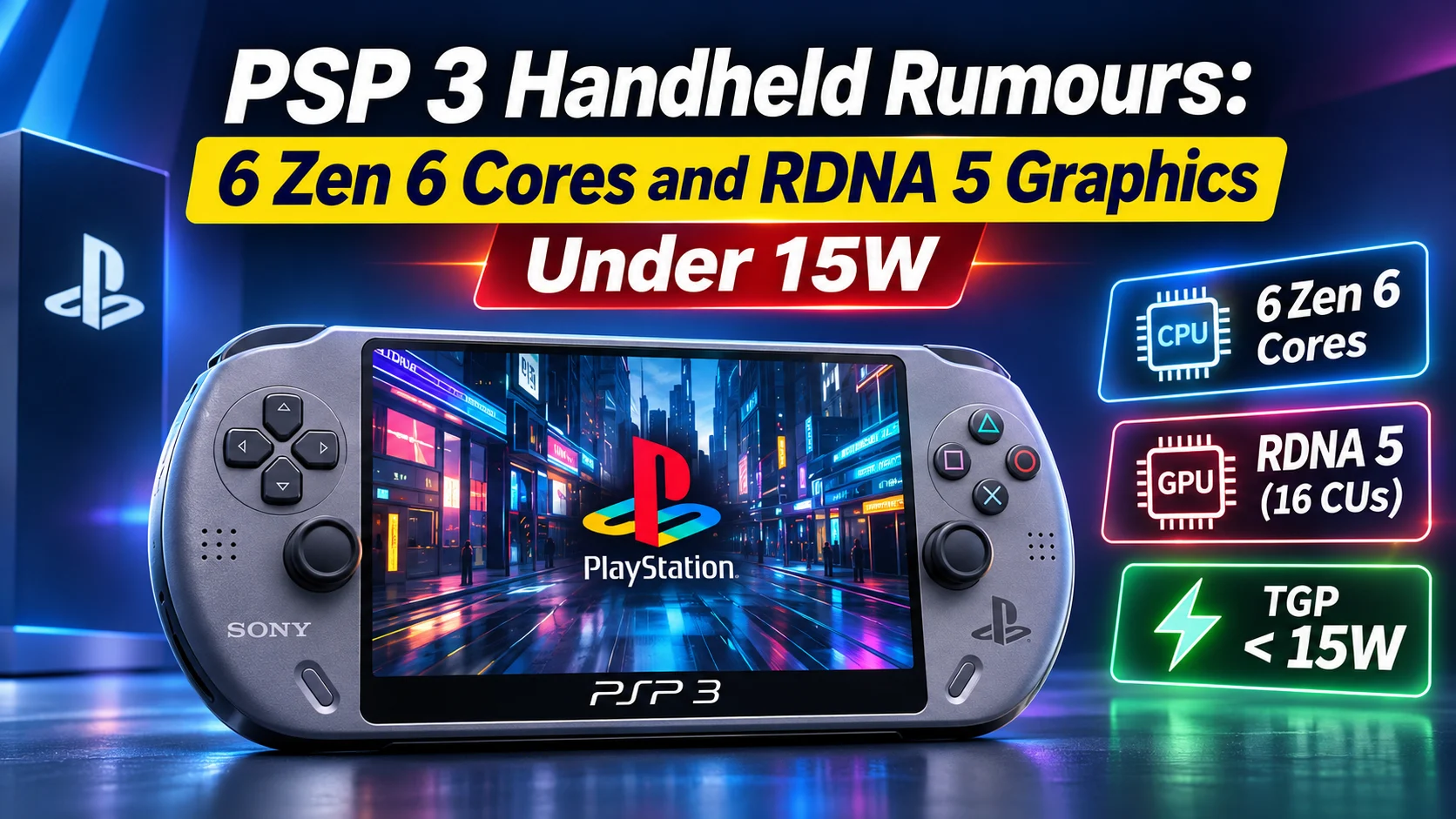 PSP 3 Handheld Rumours