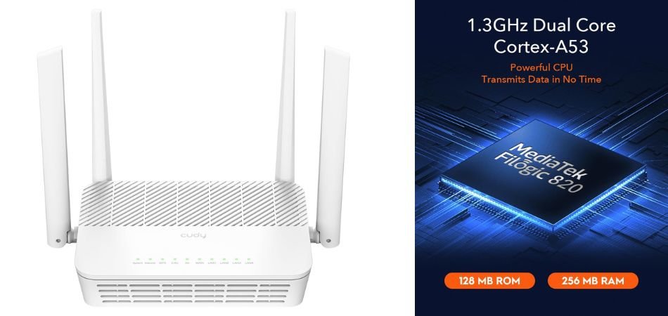 Cudy AX3000 Dual-Band Wi-Fi 6 Router