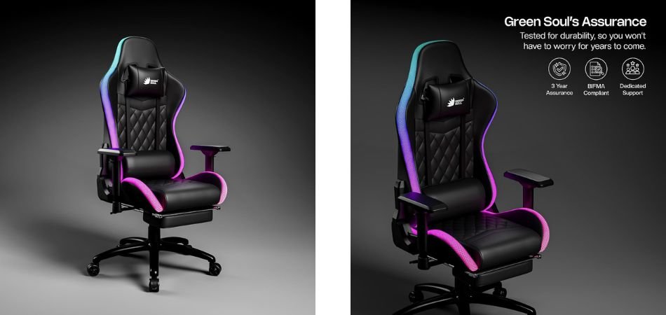 Green Soul Ghost RGB Gaming Chair