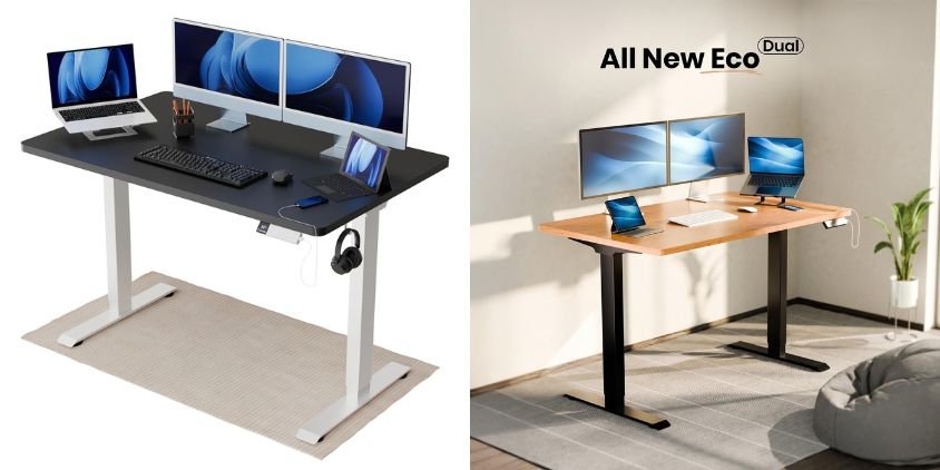 Intellidesk Eco Dual Electric Height Adjustable Standing Desk (2)