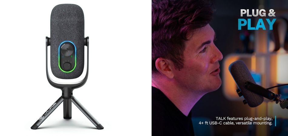 JLab JBuds Talk USB Gaming Streaming Microphone