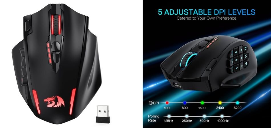 Redragon M913 MAX Wireless Gaming Mouse