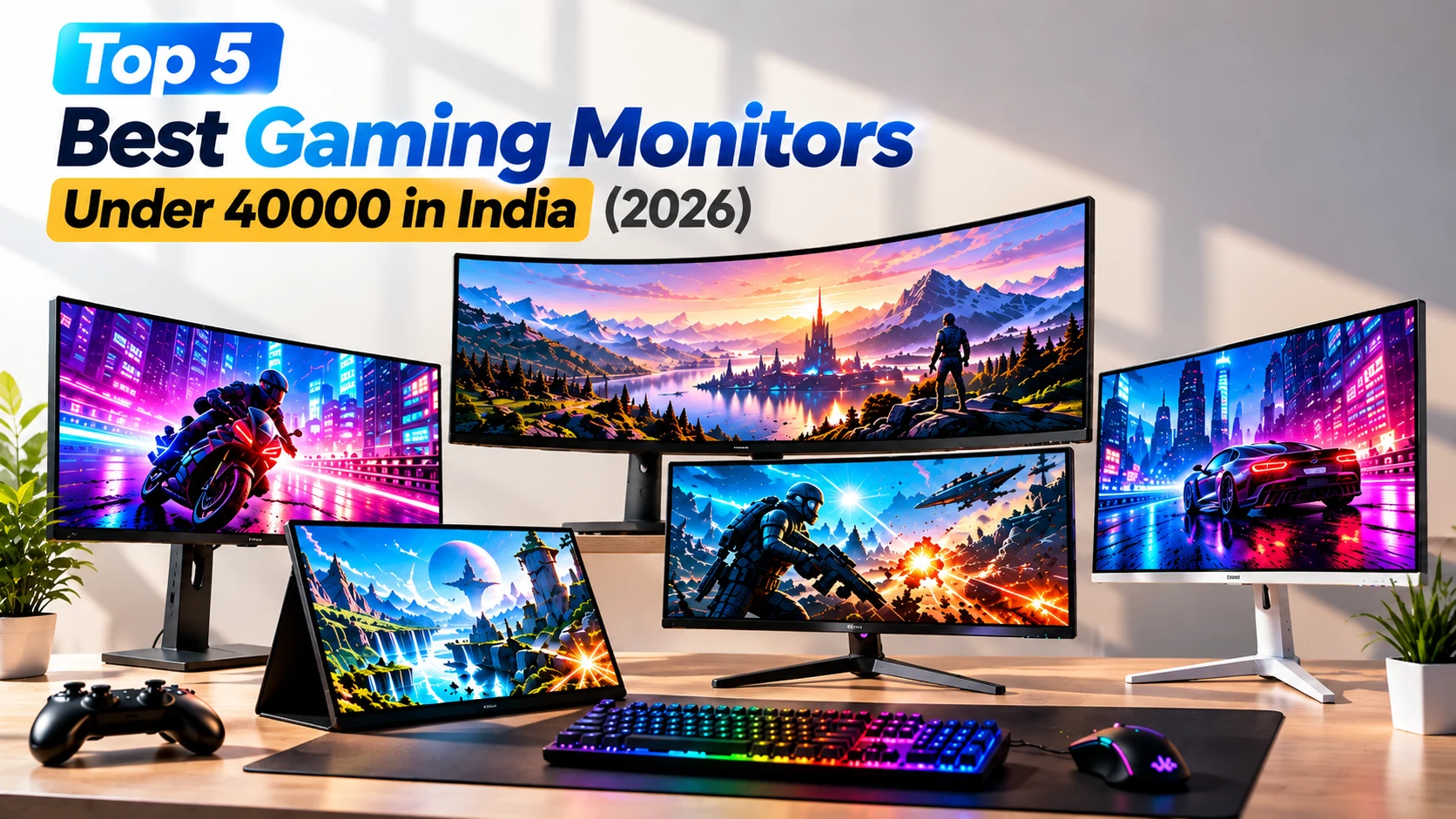 Best Gaming Monitor Under 40000