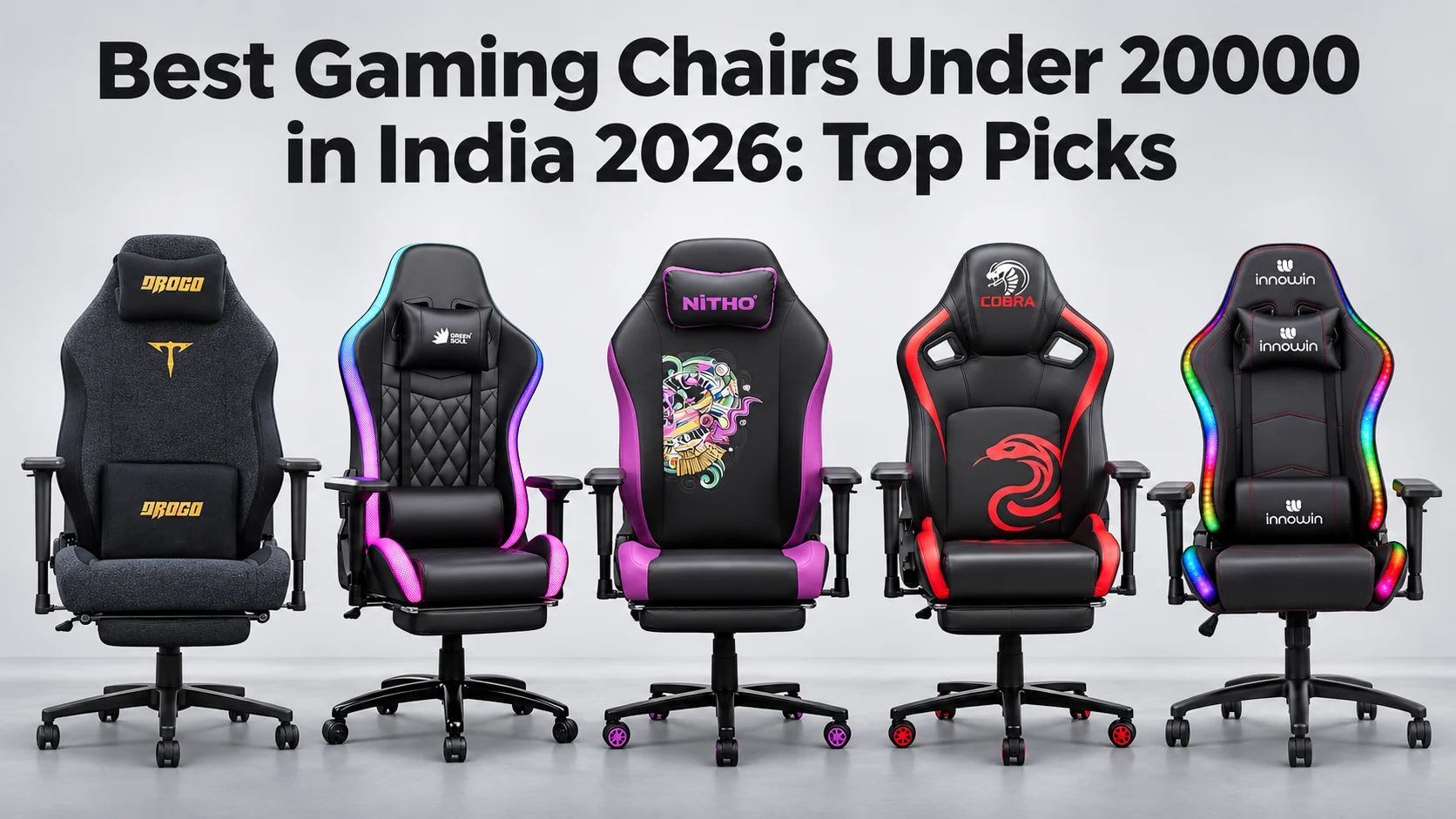 Best Gaming Chairs Under 20000