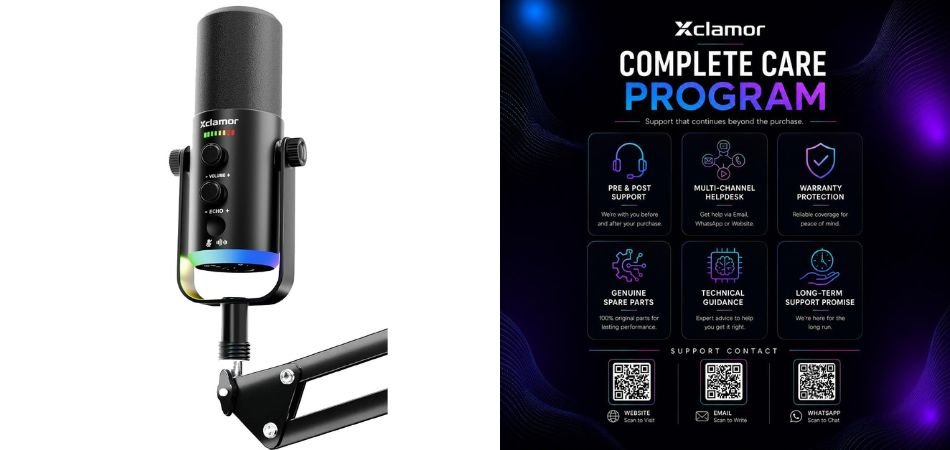 XM-R22 USB_XLR Dynamic Gaming Microphone